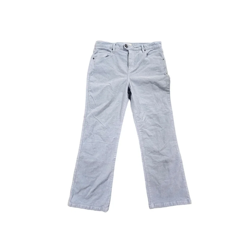 Joie Women's pants size 12 corduroy thistle blue maza